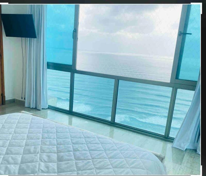Habitacion Privada Con Vista Al Mar Ambar, Malecon Санто-Доминго Экстерьер фото